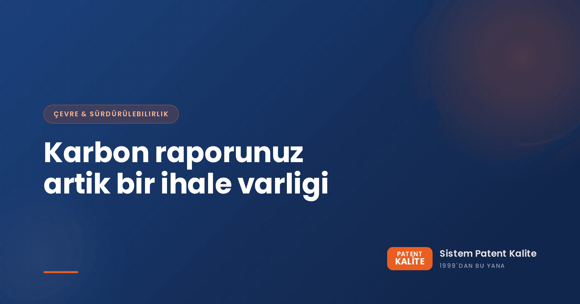 Rekabetci bir B2B ihalesinde dogrulanmis karbon ayak izi raporu sunan ihracat yoneticisi